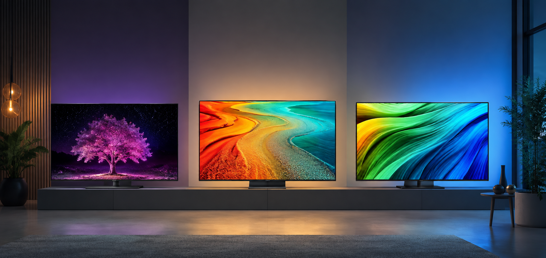 OLED vs QNED vs NanoCell