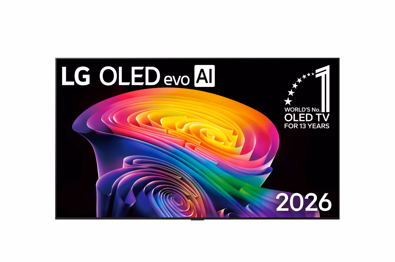 LG تلفزيون LG OLED evo AI C6 4K Smart TV 2026 مقاس55 بوصة | OLED55C66LA.AMNG| | شاشات إل جي | شاشات إل جي OLED TVs