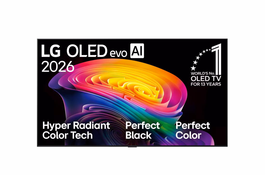 LG تلفزيون LG OLED evo AI C6 4K Smart TV 2026 مقاس77 بوصة | OLED77C66LA.AMNG| | شاشات إل جي | شاشات إل جي OLED TVs LG تلفزيون LG OLED evo AI C6 4K Smart TV 2026 مقاس77 بوصة | OLED77C66LA.AMNG| | شاشات إل جي | شاشات إل جي OLED TVs