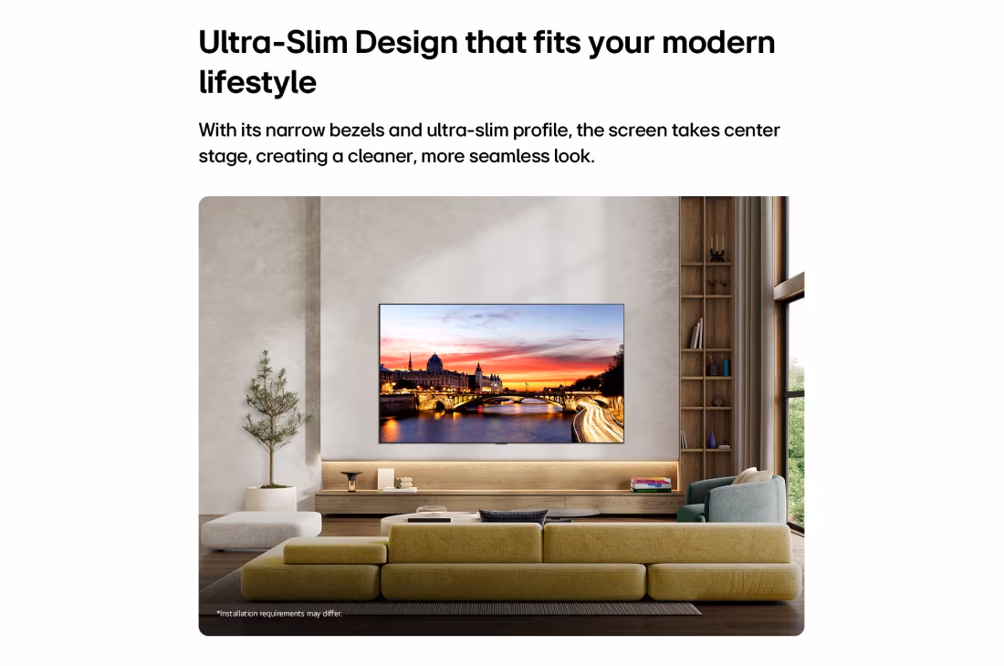 LG تلفزيون LG OLED evo AI C6 4K Smart TV 2026 مقاس77 بوصة | OLED77C66LA.AMNG| | شاشات إل جي | شاشات إل جي OLED TVs LG تلفزيون LG OLED evo AI C6 4K Smart TV 2026 مقاس77 بوصة | OLED77C66LA.AMNG| | شاشات إل جي | شاشات إل جي OLED TVs